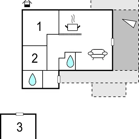Holiday home Three-bedroom Holiday In